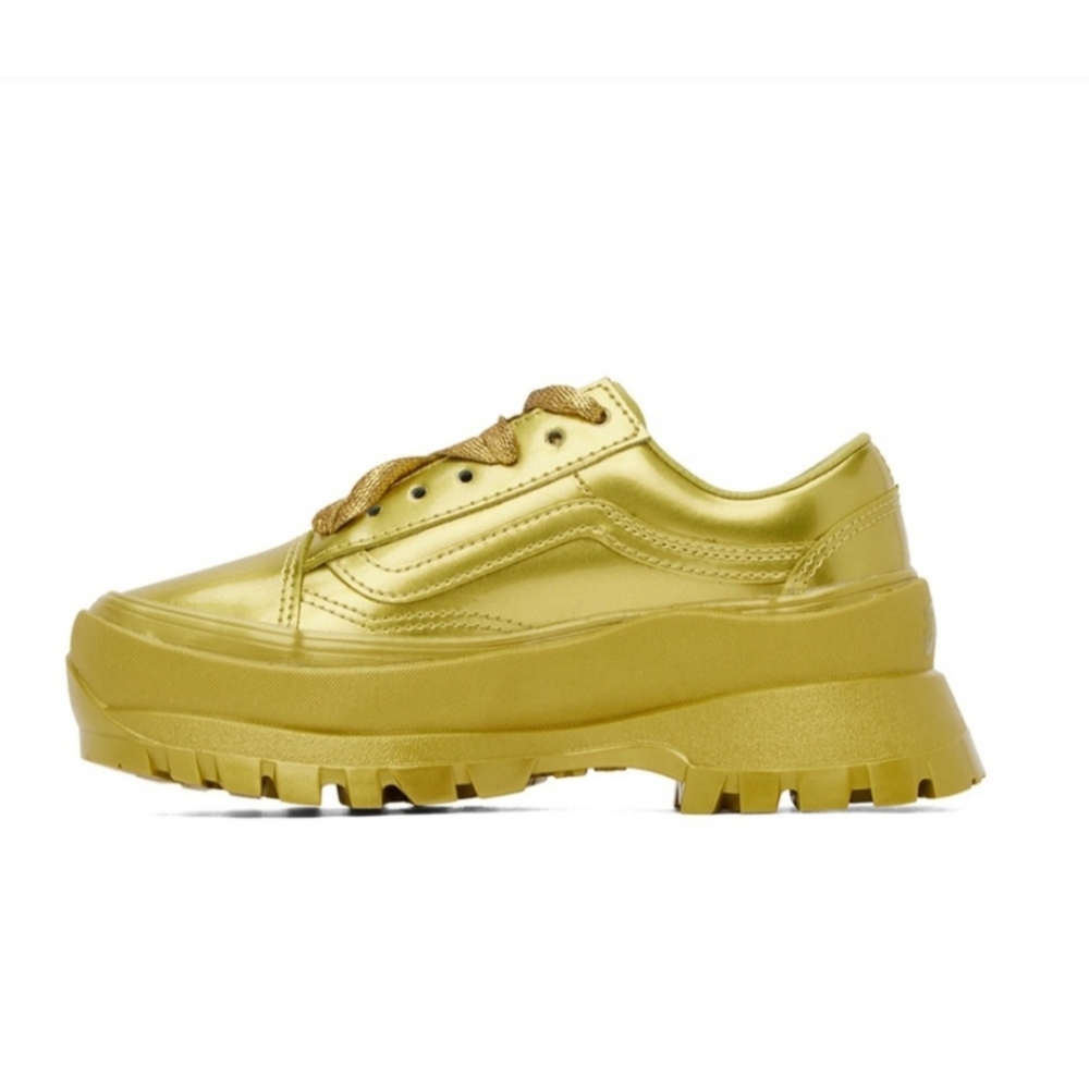 COLLINA STRADA Gold Vans Edition Vibram Sneakers